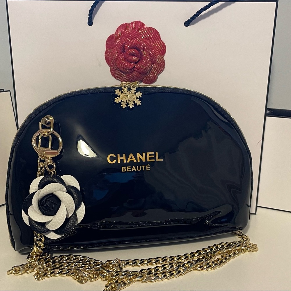 Chanel Black Large Pouch Crossbody